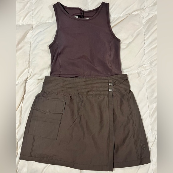 NWOT Free People FP Movement On The Block Onesie Brown Gray Size SM $148 Retail - Picture 7 of 12